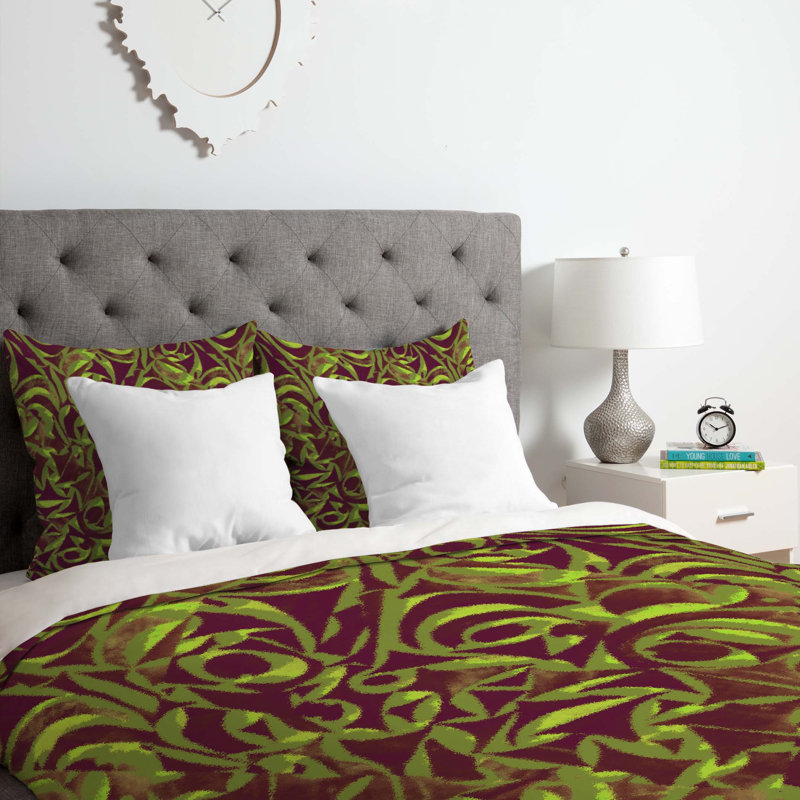 Ensemble de housse de couette de jardin, Housse de couette simple / simple TG et 1 taie dé
