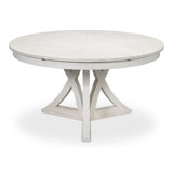 Casual Round Solid Oak Dining Table