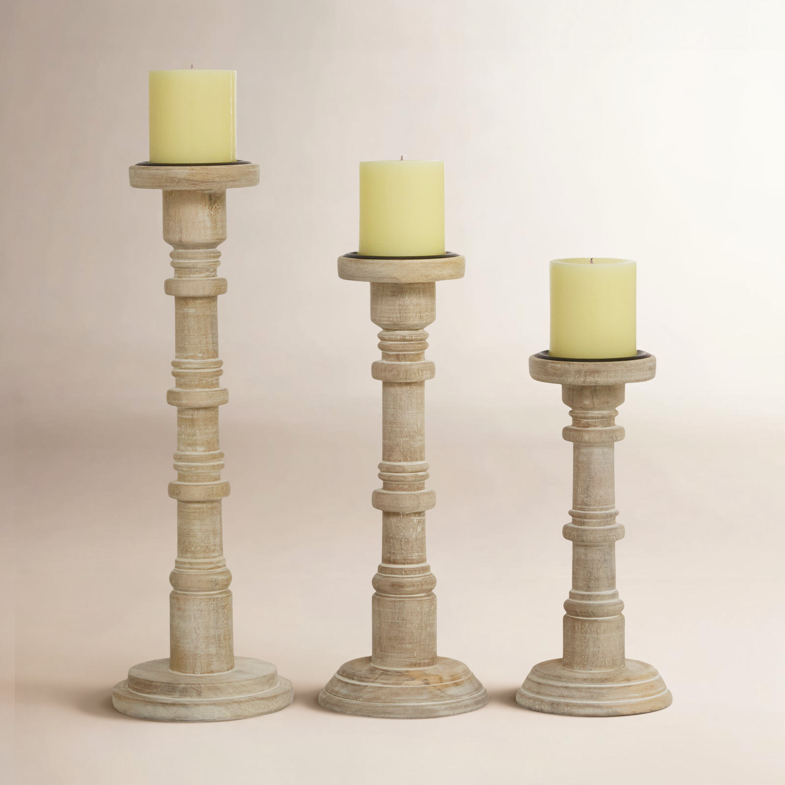 3-Piece Candlestick Set