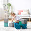 Blocs ECR4Kids SoftZone Patchwork, cubes en mousse, 12 pièces-100135585
