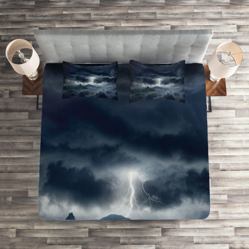 Modern & Contemporary Polyester Coverlet
