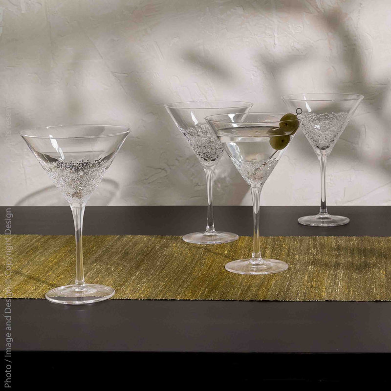 Ensemble de 4 verres à martini Nuuk