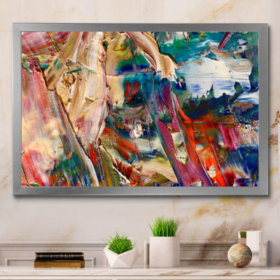 Art abstrait sur toile Colorfor