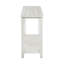 Console de canapé en bois, blanc