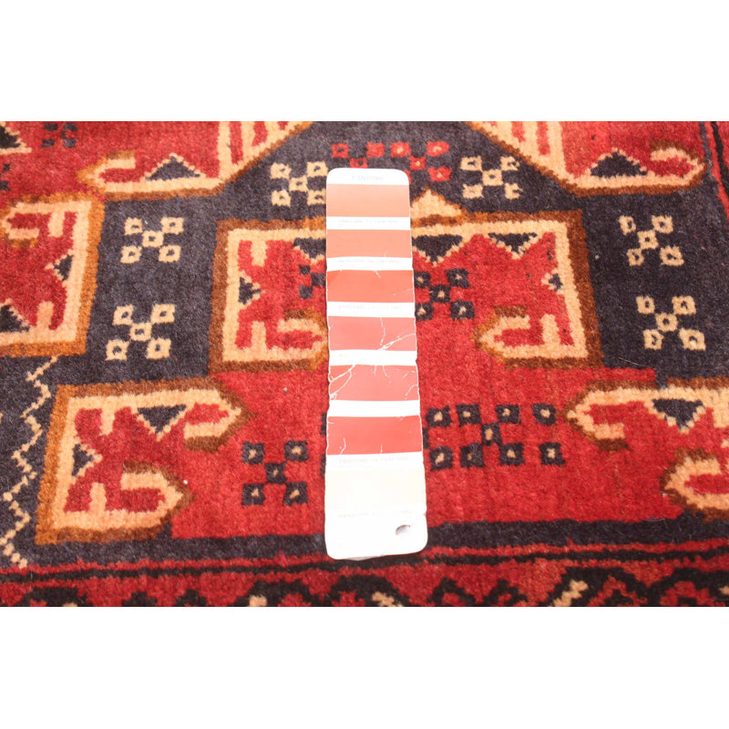 Tapis rouge Rizbaft 3 pi 6 po x 6 pi 9 po