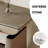47.24"Luxury-modern grey adjustable office desk-125528188