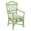 Chippendale Upholstered Arm Chair-1252848224-1220169749
