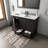 Dukes 48 in. W x 22 in. D Double Bath Vanity and 46 in. Mirror-74093208-112871486