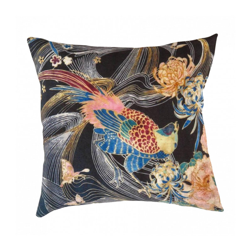 Coussin turc en soie fine tigre 20 po