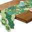 Chemin de table Irish Green Shamrock Clover