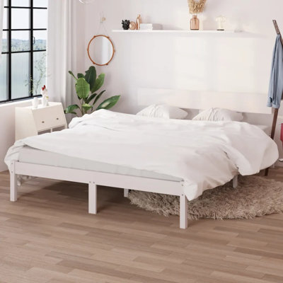 Garric Solid Wood Bed