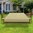 Table Cover Waterproof Rectangular Table And Chair Set Cover Outdoor With Storage Bag (Beige)