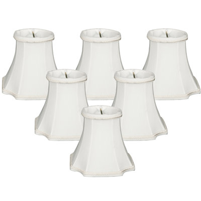 4.5'' H Silk Bell Candelabra Shade