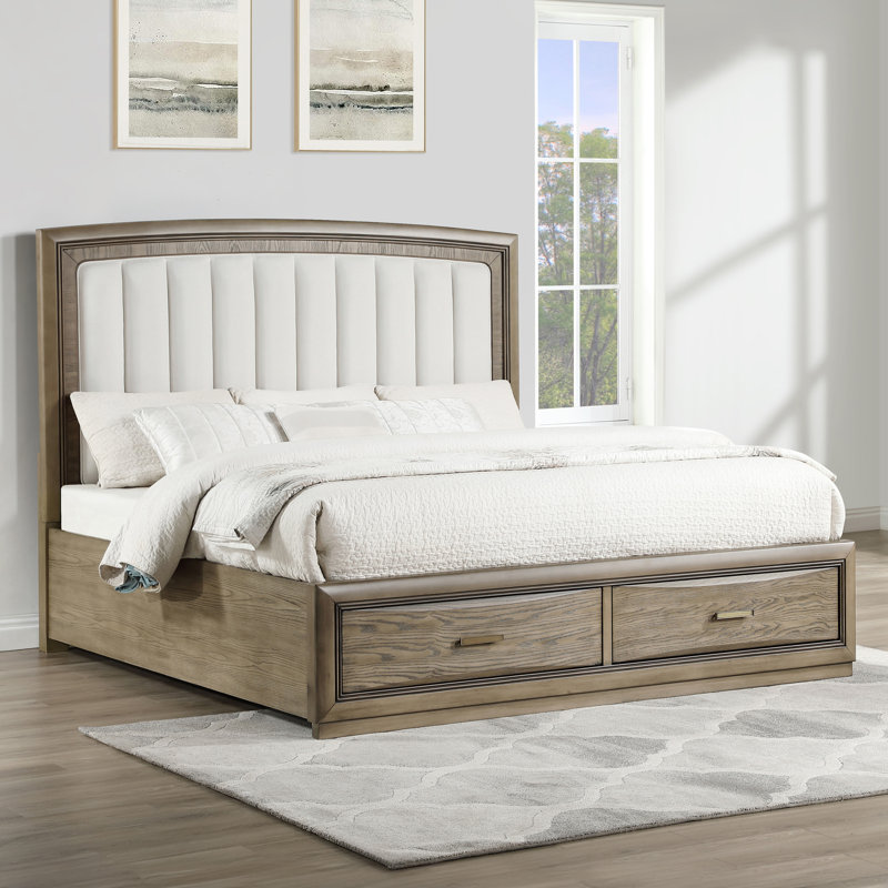 Anekey Upholstered Storage Bed, King