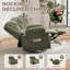 Fauteuil inclinable surdimensionné avec massage-1059025082