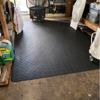 Boulton Garage Flooring in Black Rebrilliant Mat Size: Runner 3' x 15