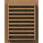 Ekena Millwork 21'' W Wood Outdoor Louver / Gable Vent