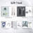 Outdoor Metal Storage shed with Lockable Sliding Doors and Transparent plate for Garden, Lawn-111523071