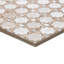  Carreau de sol en porcelaine satinée à motifs 8 po x 8 po Roman Road-135614123