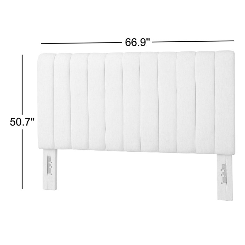Johniel Upholstered Headboard, Emerald Green
