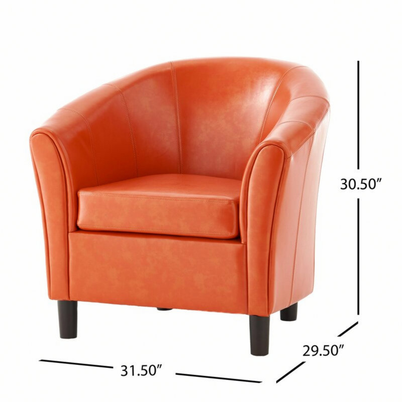 Fauteuil d'appoint, fauteuil club rembourré