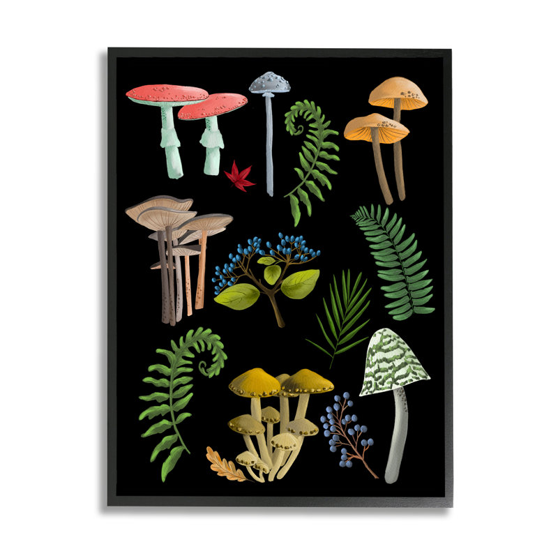 Art et giclée encadrés par Forest Moore, H 14 po x l 11 po x P 1,5 po, Giclée encadrée noir minuit