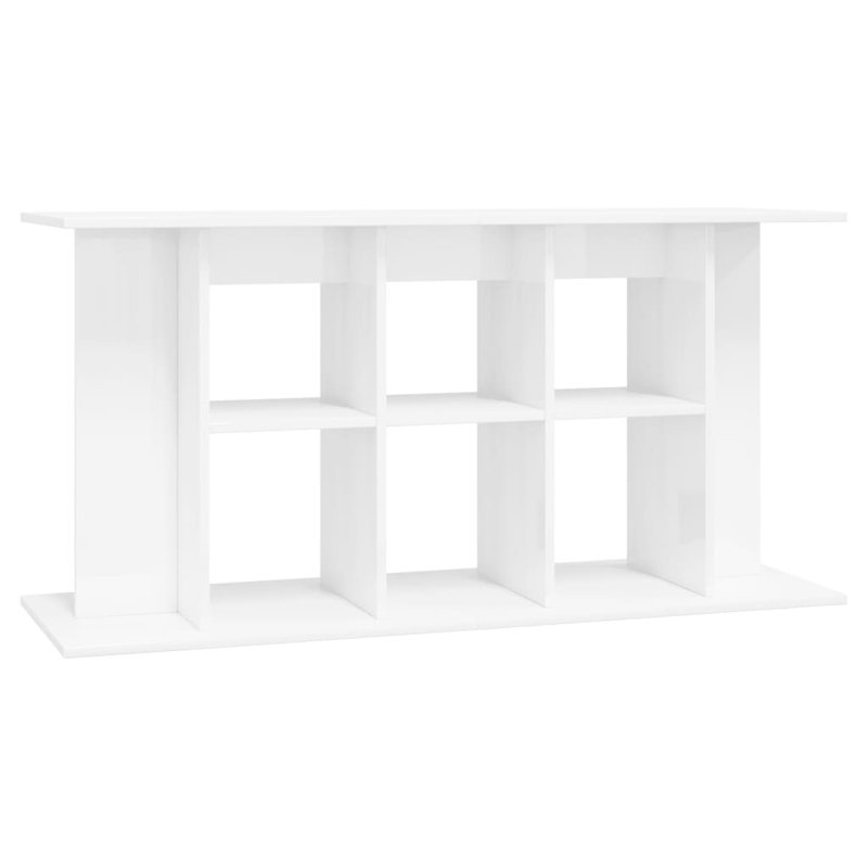 Vidaxl Aquarium Stand Engineered Wood, 60"H x 120"W x 40"D, Gray Sonoma