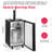Frigidaire 6.1 Cu Ft Stainless Steel Kegerator Beer Bar, CO₂ Tank, Scratch-Resistant Worktop, Quick-Connect Coupler