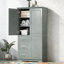 Armoire Labat avec portes et trois tiroirs-1645732000