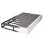 Sommier métallique extra-plat Ndayisenga de 12,7 cm (5 po) avec housse en tissu, base de matelas Basics, support à lattes en acier robuste, montage facile, format simple-1438443365
