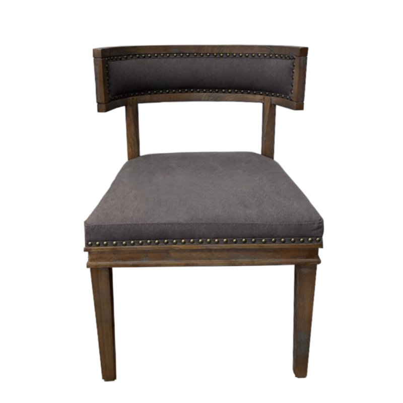 Chaise d'appoint grise