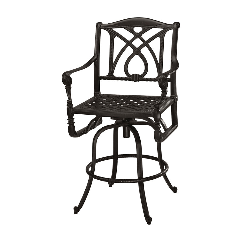 Grand Terrace Swivel Bar Stool, Vintage