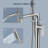 Floor Waterfall Faucet with Diverter-88920908