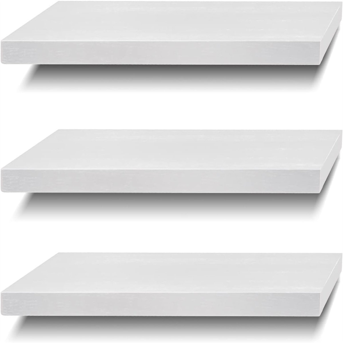 Latitude Run® Floating Shelves Wall Shelf Solid Wood For Bathroom