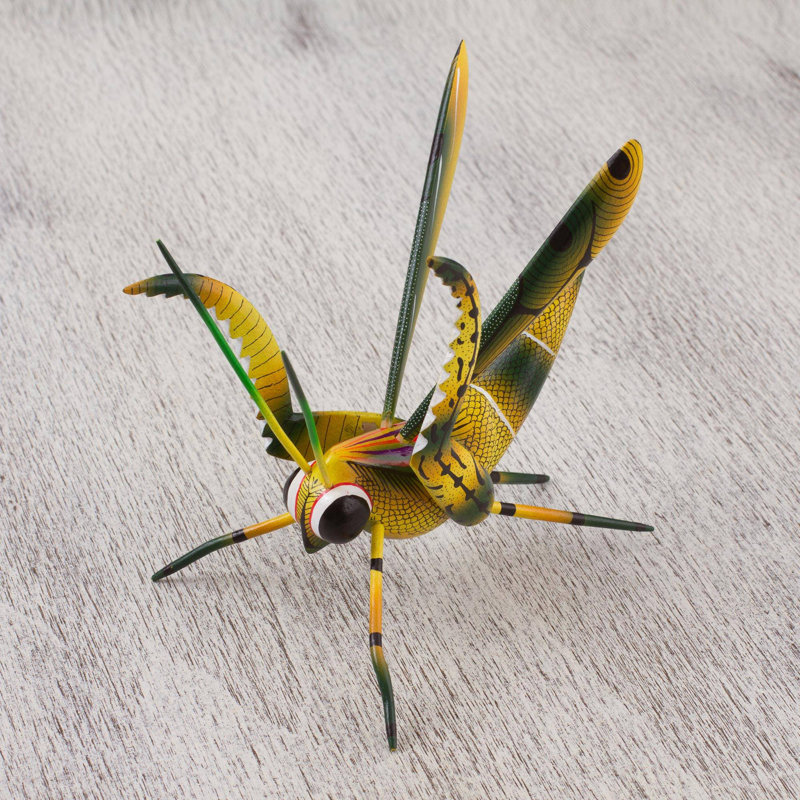 Sculpture Vivek Good Luck Cricket Alebrije