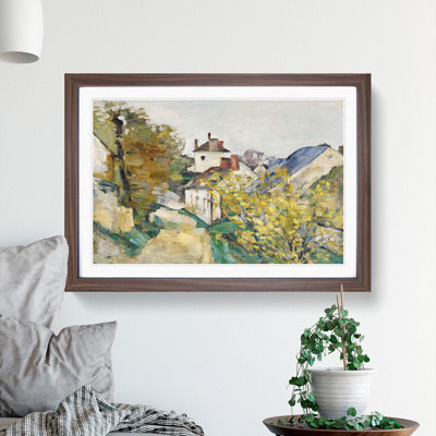 House of Dr. Gachet by Paul Cezanne - Picture Frame Painting