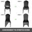 Polyester Box Cushion Dining Chair Slipcover-1392810361
