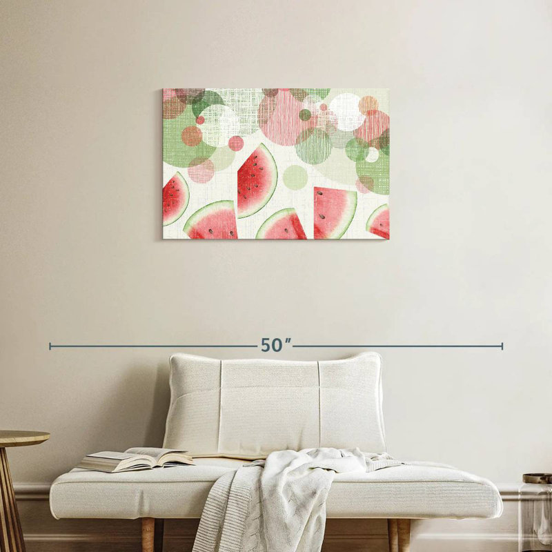 Watermelon Delight, 20" H x 30" W