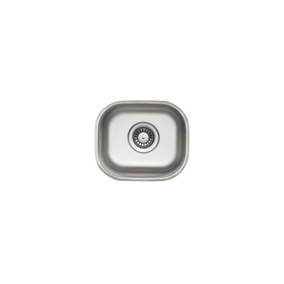 Ukinox 290mm W Single Bowl Stainless Steel Undermount Kitchen Sink