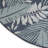 Rectangle Alduina Floral Polypropylene Indoor/Outdoor Area Rug in Blue/White-1556039860