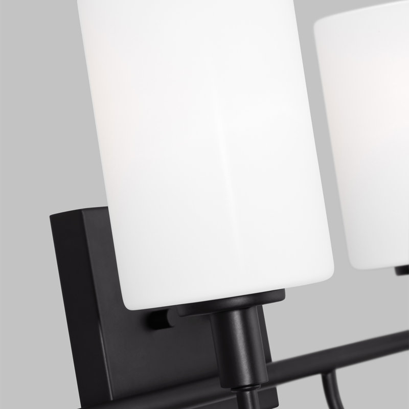 Oak Moore 4 - Light Vanity Light, Midnight Black