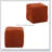 Soft And Comfortable Square Corduroy Ottoman Foot Rest With High Resilience Foam For Ultimate Relaxation