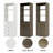 Irineo 23.62'' Closet System-866240710