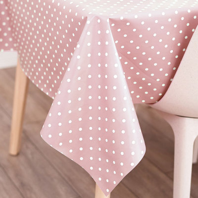 Knowle Rectangle Dots Polyester Tablecloth