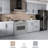 Vaudeville Octagon Humo W/Taco 7-7/8 In. X 7-7/8 In. Porcelain Floor And Wall Tile-112831865