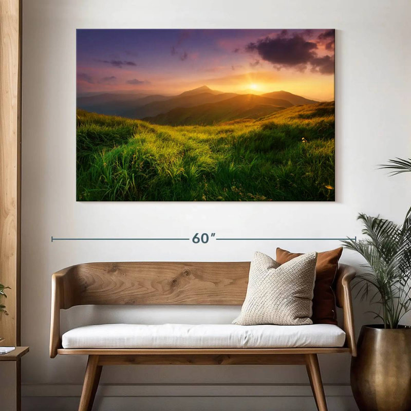 Alvord Mountain Field, 34" H x 51" W