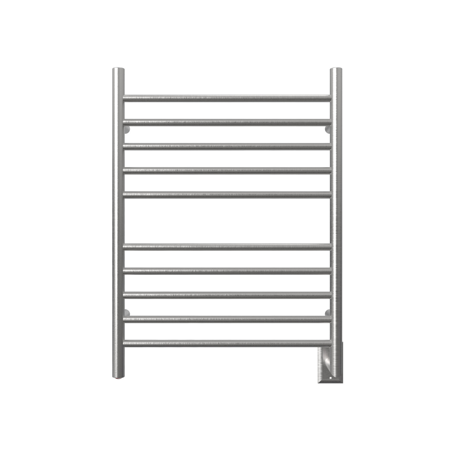 Wall Mount Electric Towel Warmer, Brushed