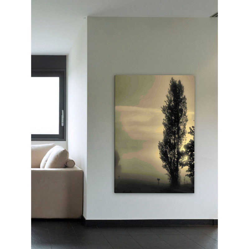Daybreak On A Country Road by Don Schwartz - Wrapped Canvas Print, 152cm H x 101cm W