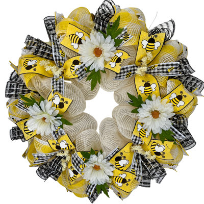 Couronne de ruban Bumble Bee