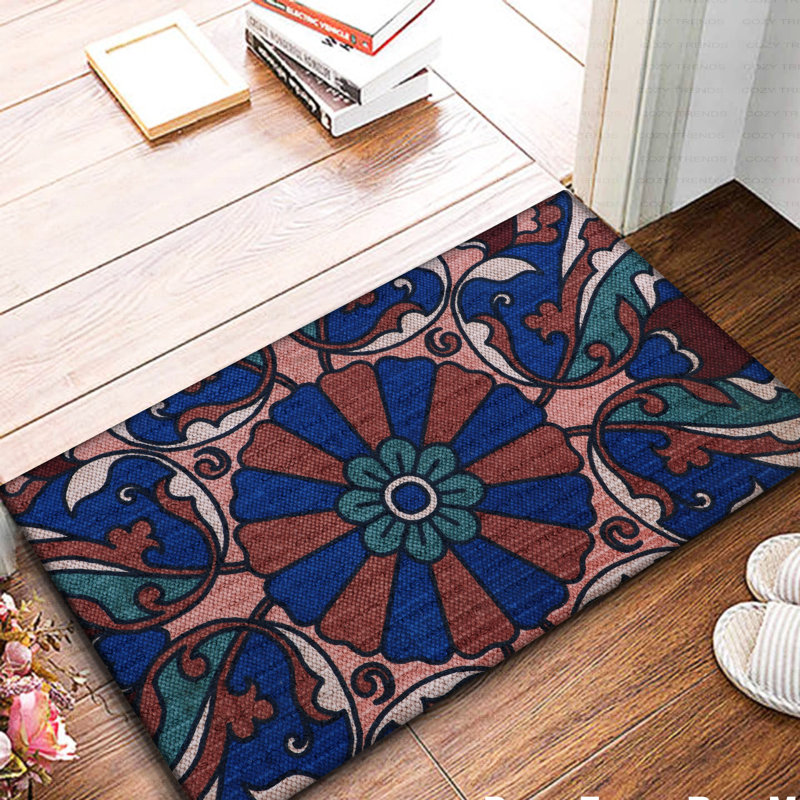 Geometric Anti-Fatigue Non-Skid Kitchen Mat